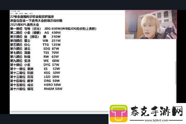 白衣总结选秀大会
