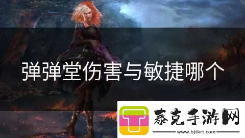 弹弹堂伤害与敏捷哪个