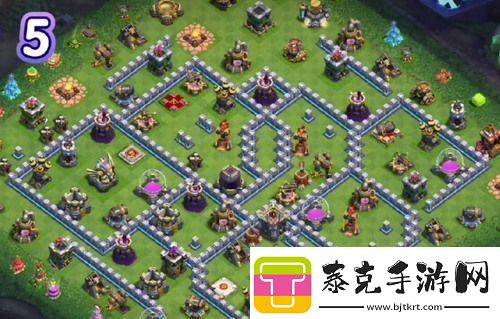 部落冲突12本最强布阵可复制