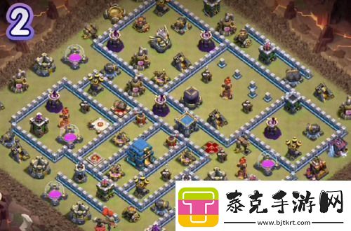 部落冲突12本最强布阵可复制