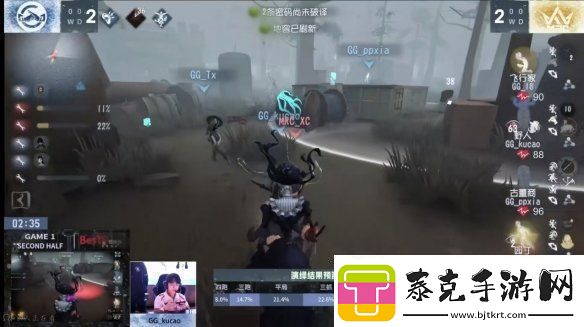 群狼呼啸！wolves战队磨牙利爪**连捷——第五人格2024秋季赛第八周赛报发布