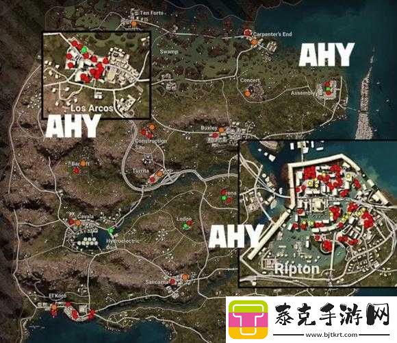 绝地求生全军出击跳伞学校玩法与物资地图分享